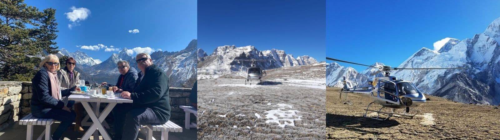 Custom Himalayan journey by helicopter