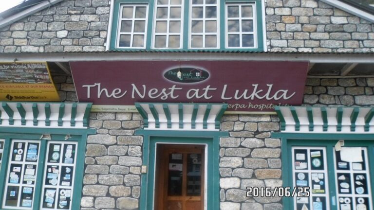 Lodge condition after earthquake