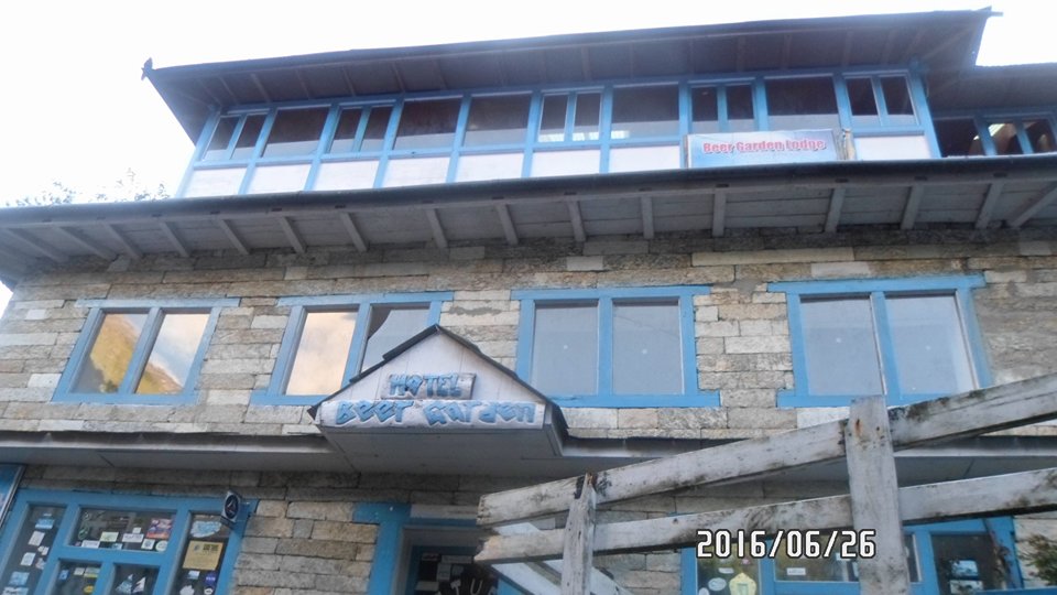 Lodge condition after earthquake